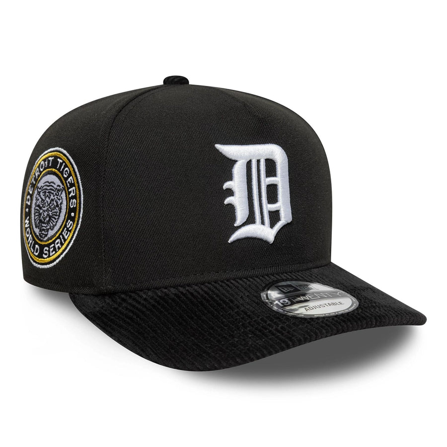 This is a Detroit Tigers MLB Cooperstown Cord Black 19TWENTY Adjustable Cap 1