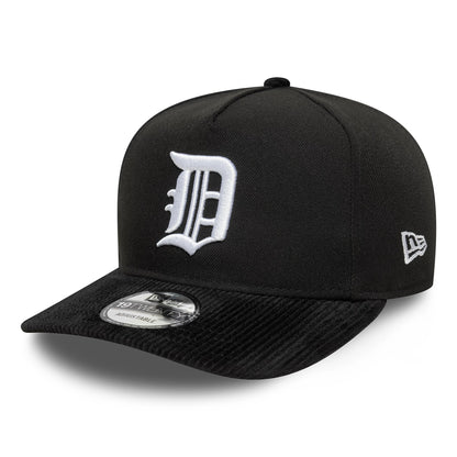 This is a Detroit Tigers MLB Cooperstown Cord Black 19TWENTY Adjustable Cap 3