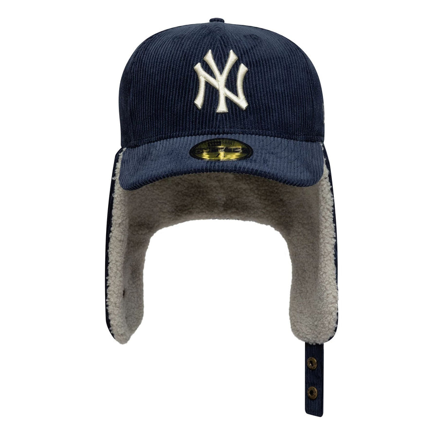 This is a New York Yankees MLB Cord Navy Dogear 59FIFTY Fitted Cap 4