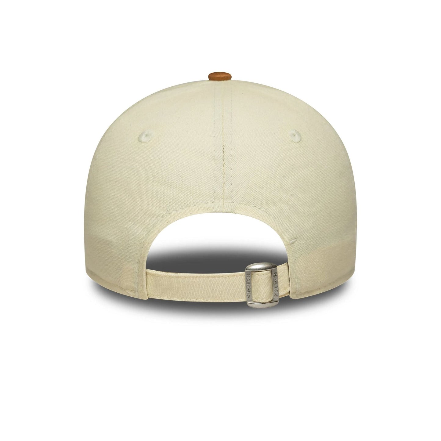 This is a New York Yankees Womens MLB Faux Suede Cream 9FORTY Adjustable Cap 4