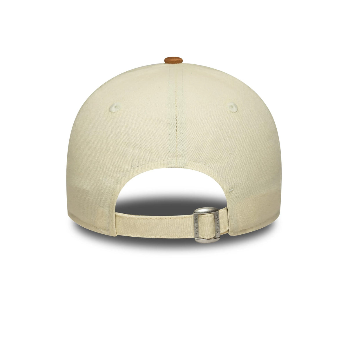 This is a New York Yankees Womens MLB Faux Suede Cream 9FORTY Adjustable Cap 4