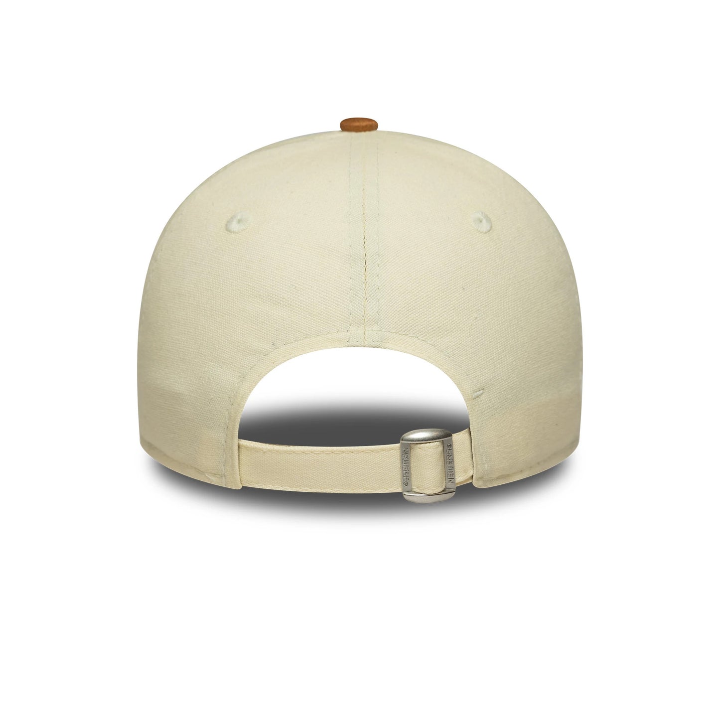 This is a New York Yankees Womens MLB Faux Suede Cream 9FORTY Adjustable Cap 4