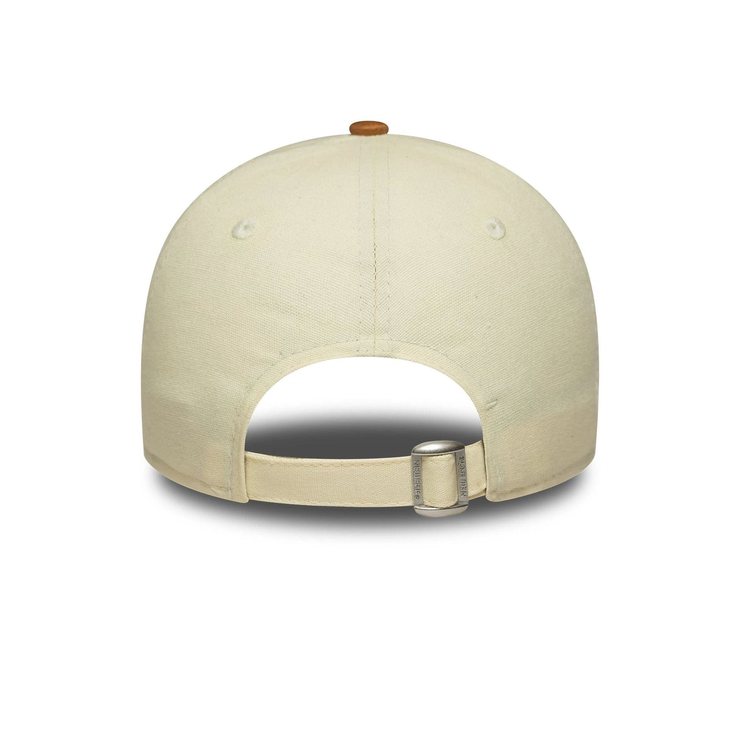 This is a New York Yankees Womens MLB Faux Suede Cream 9FORTY Adjustable Cap 4