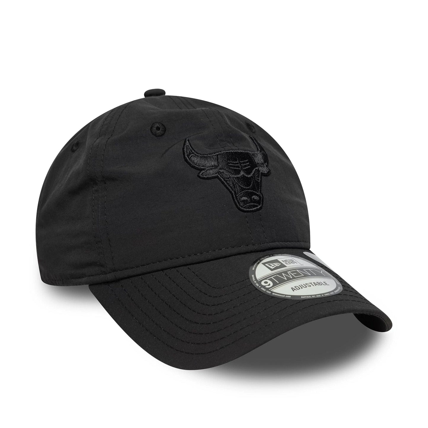 This is a Chicago Bulls NBA Tonal Recycled Black 9TWENTY Adjustable Cap 3