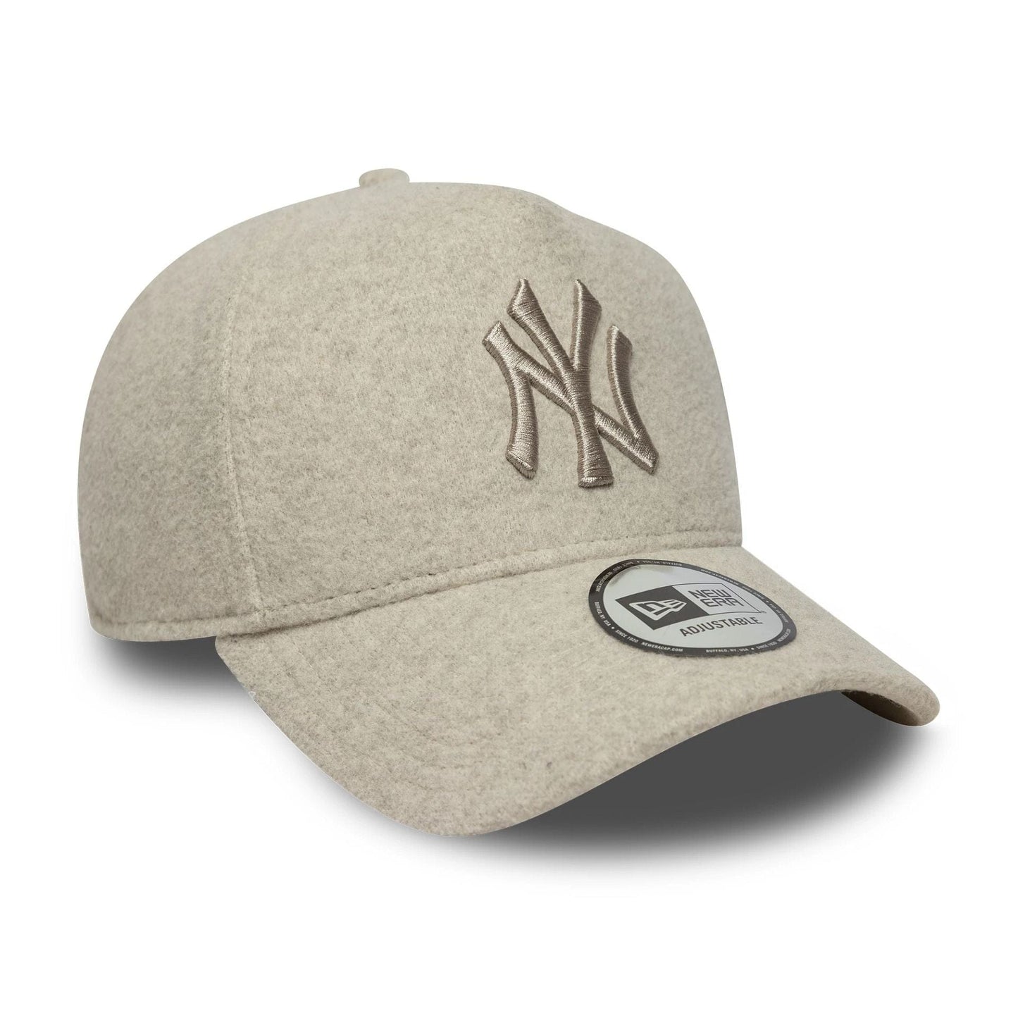 This is a New York Yankees MLB Melton Cream 9FORTY E-Frame Adjustable Cap 3