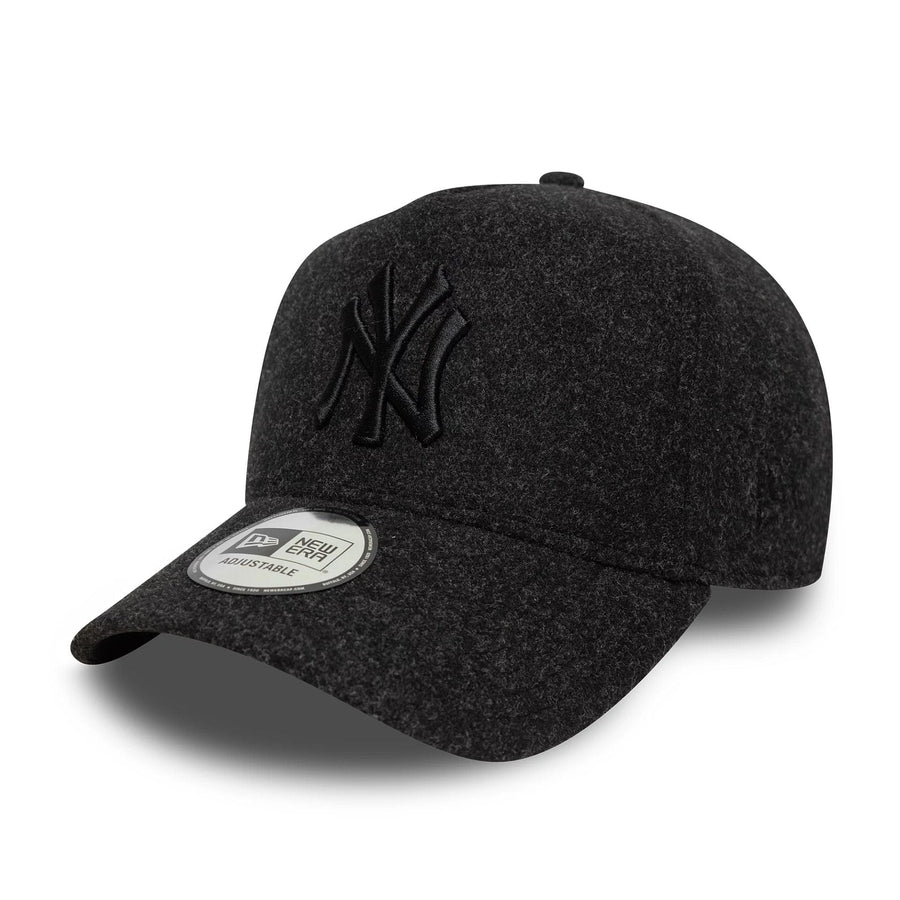 This is a New York Yankees MLB  Dark Grey 9FORTY E-Frame Adjustable Cap 1