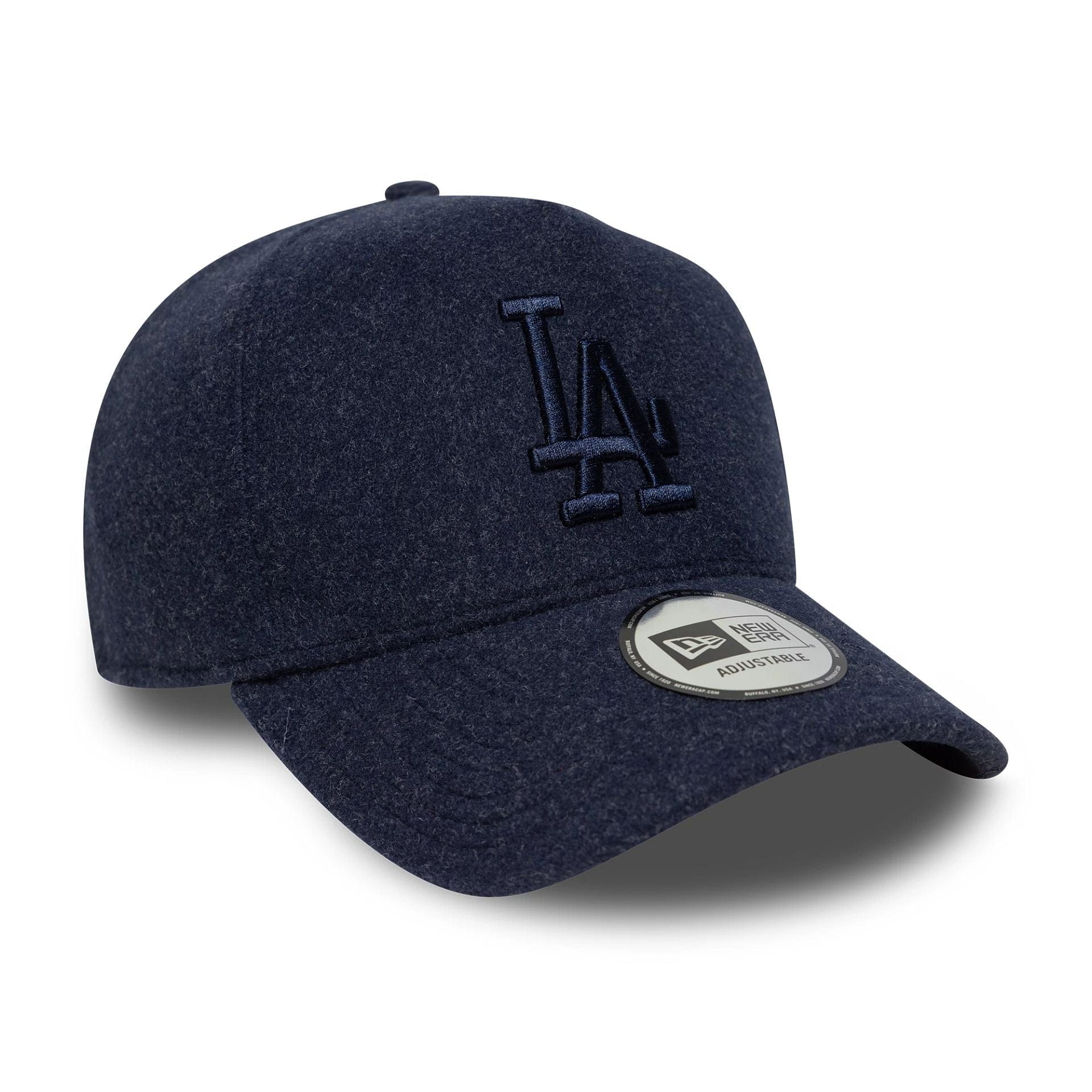 This is a LA Dodgers MLB Melton Navy 9FORTY E-Frame Adjustable Cap 3