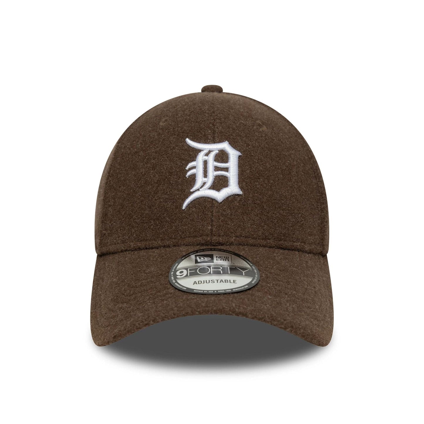 This is a Detroit Tigers MLB Melton Dark Brown 9FORTY Adjustable Cap 2