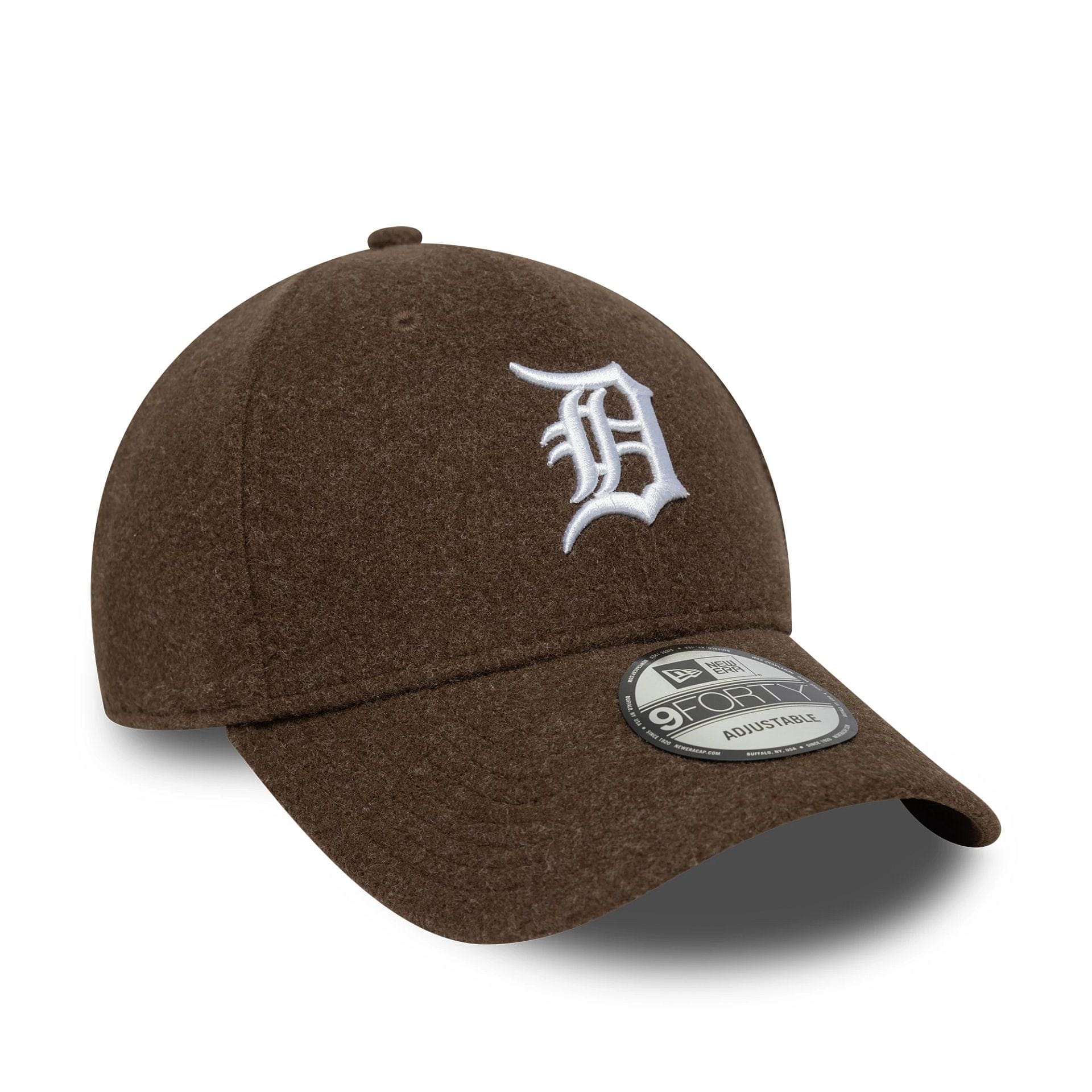 This is a Detroit Tigers MLB Melton Dark Brown 9FORTY Adjustable Cap 3