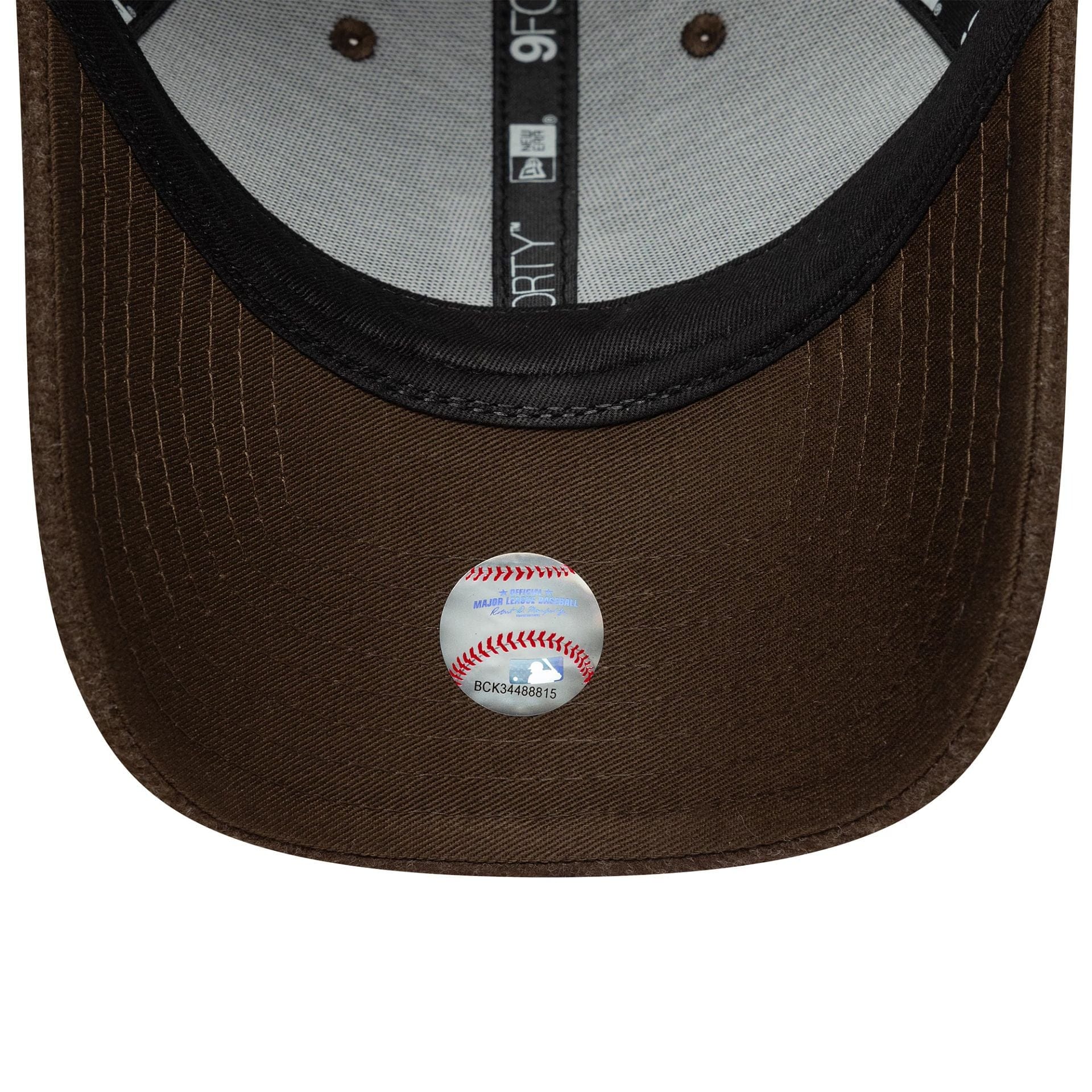 This is a Detroit Tigers MLB Melton Dark Brown 9FORTY Adjustable Cap 5