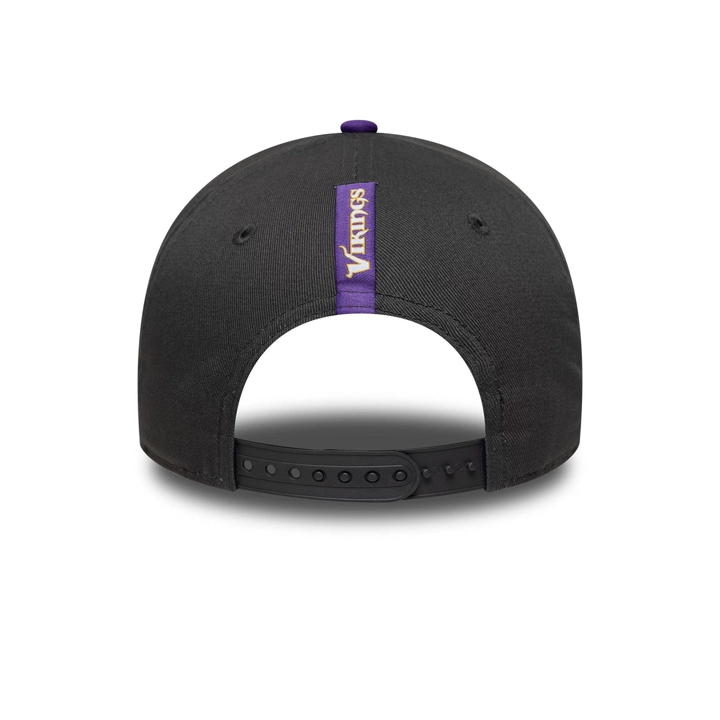 This is a Minnesota Vikings NFL Charcoal 9FORTY E-Frame Adjustable Cap 4