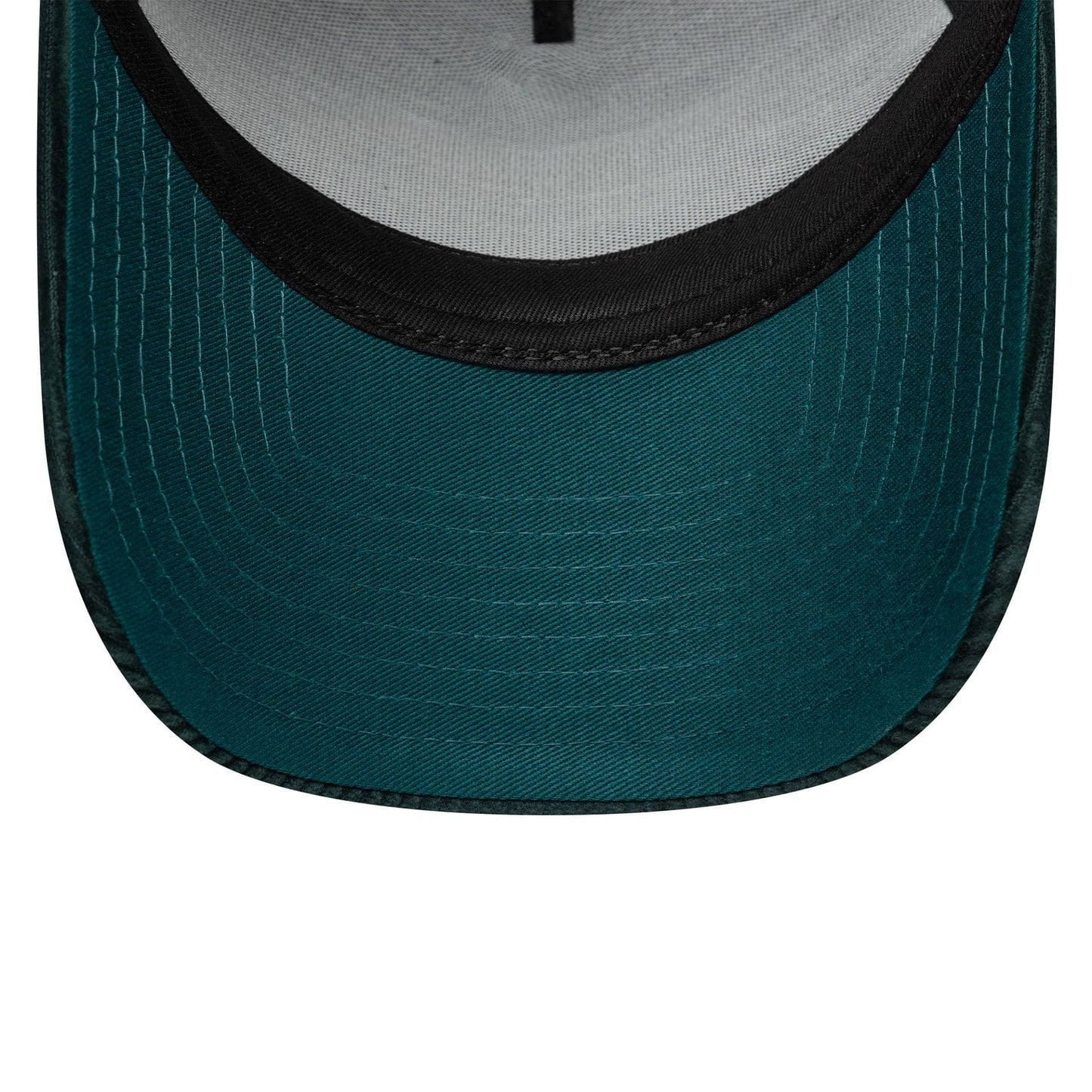 This is a  New Era Patch Cord Dark Green 9FORTY E-Frame Adjustable Cap 5