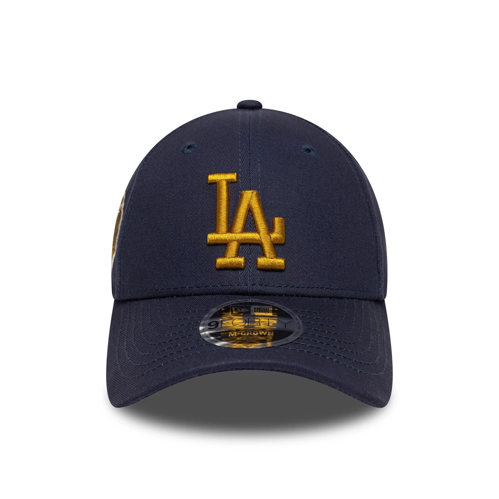 This is a LA Dodgers MLB World Series Patch Navy 9FORTY M-Crown Adjustable Cap 2