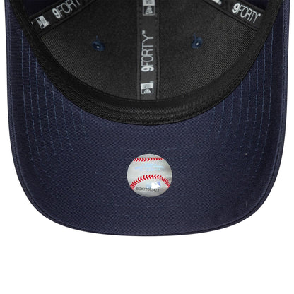 This is a LA Dodgers MLB World Series Patch Navy 9FORTY M-Crown Adjustable Cap 6