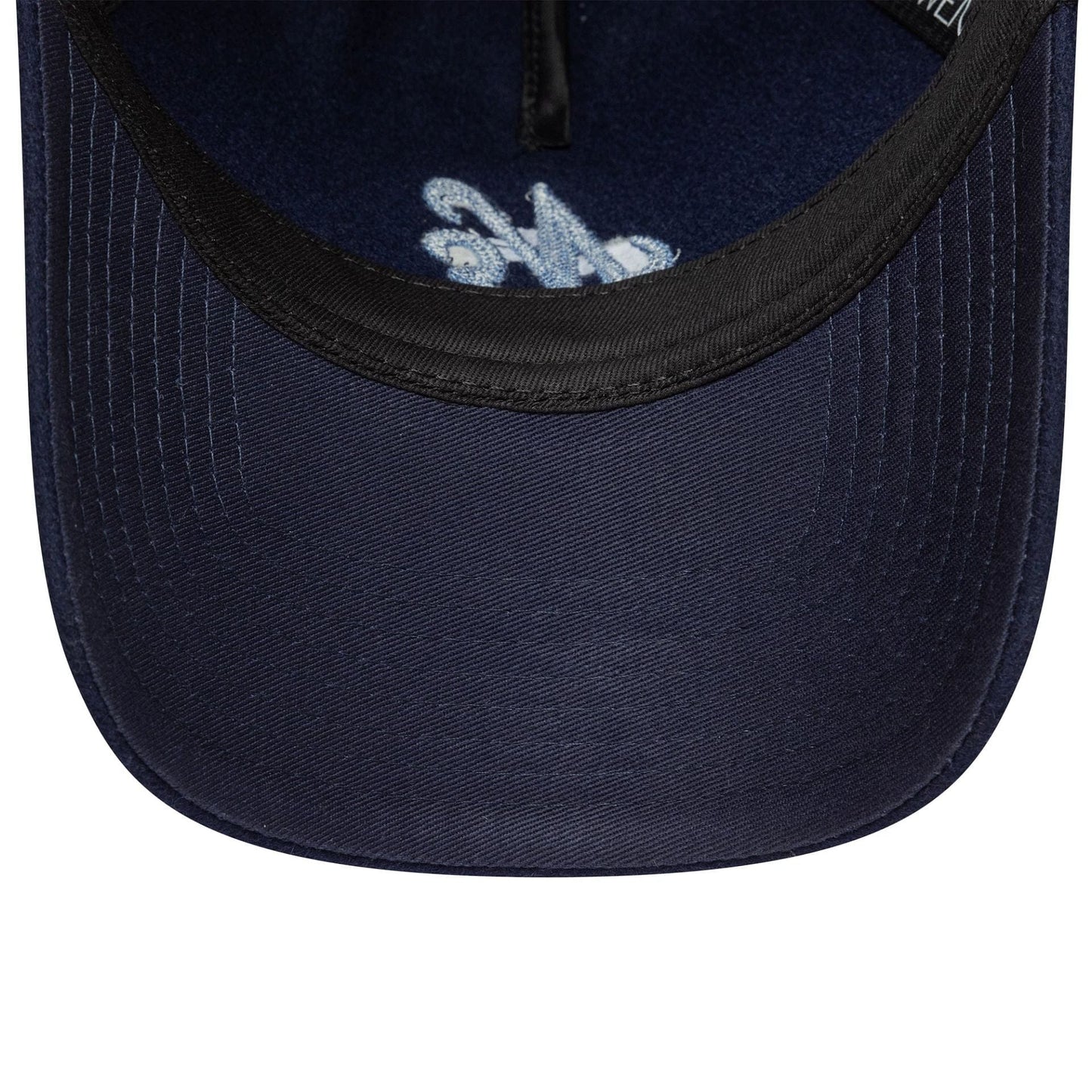 This is a  New Era Melton Wool Navy 9TWENTY A-Frame Adjustable Cap 5