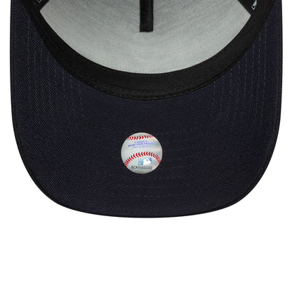 This is a New York Yankees MLB Tonal Icon Navy 9FORTY E-Frame Adjustable Cap 5