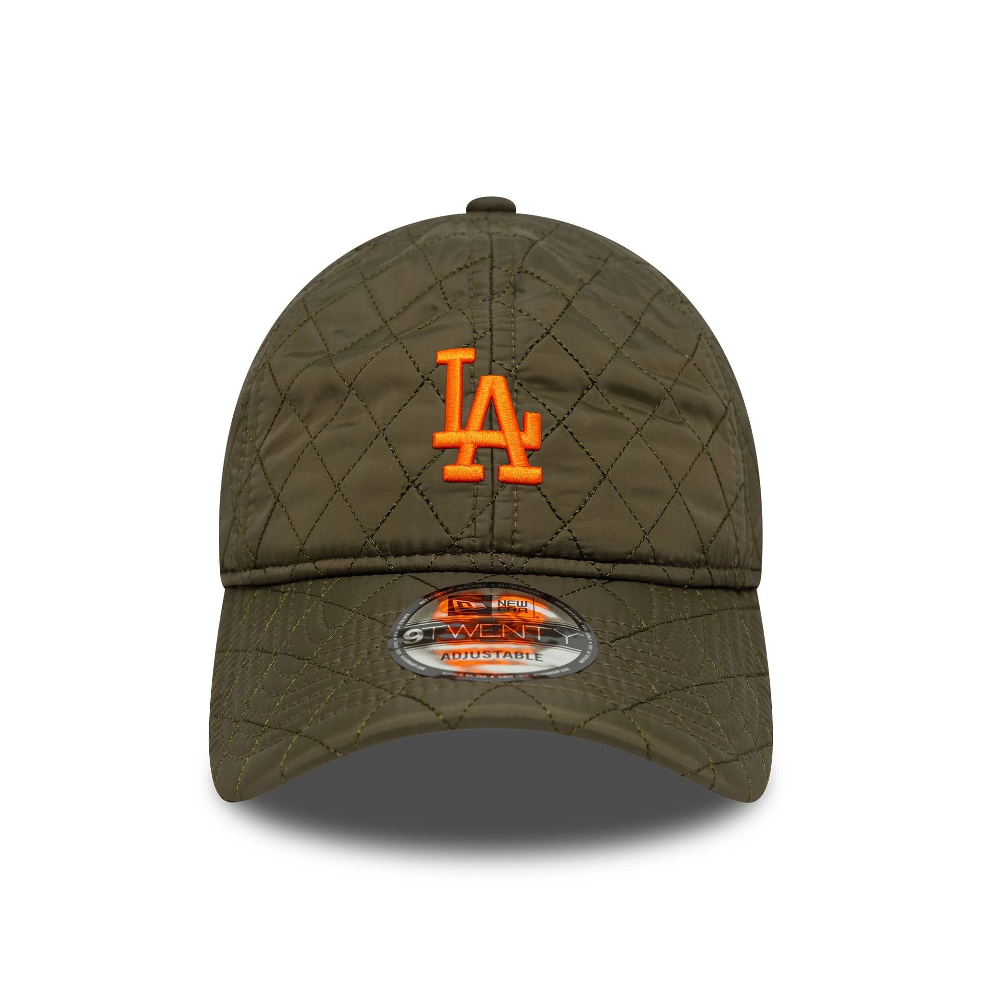This is a LA Dodgers MLB Quilted Dark Green 9TWENTY Adjustable Cap 2