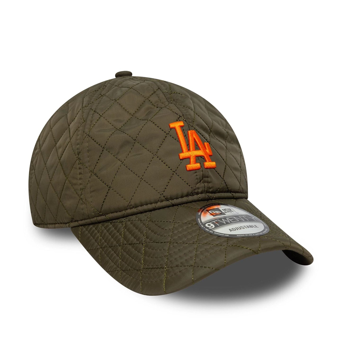 This is a LA Dodgers MLB Quilted Dark Green 9TWENTY Adjustable Cap 3