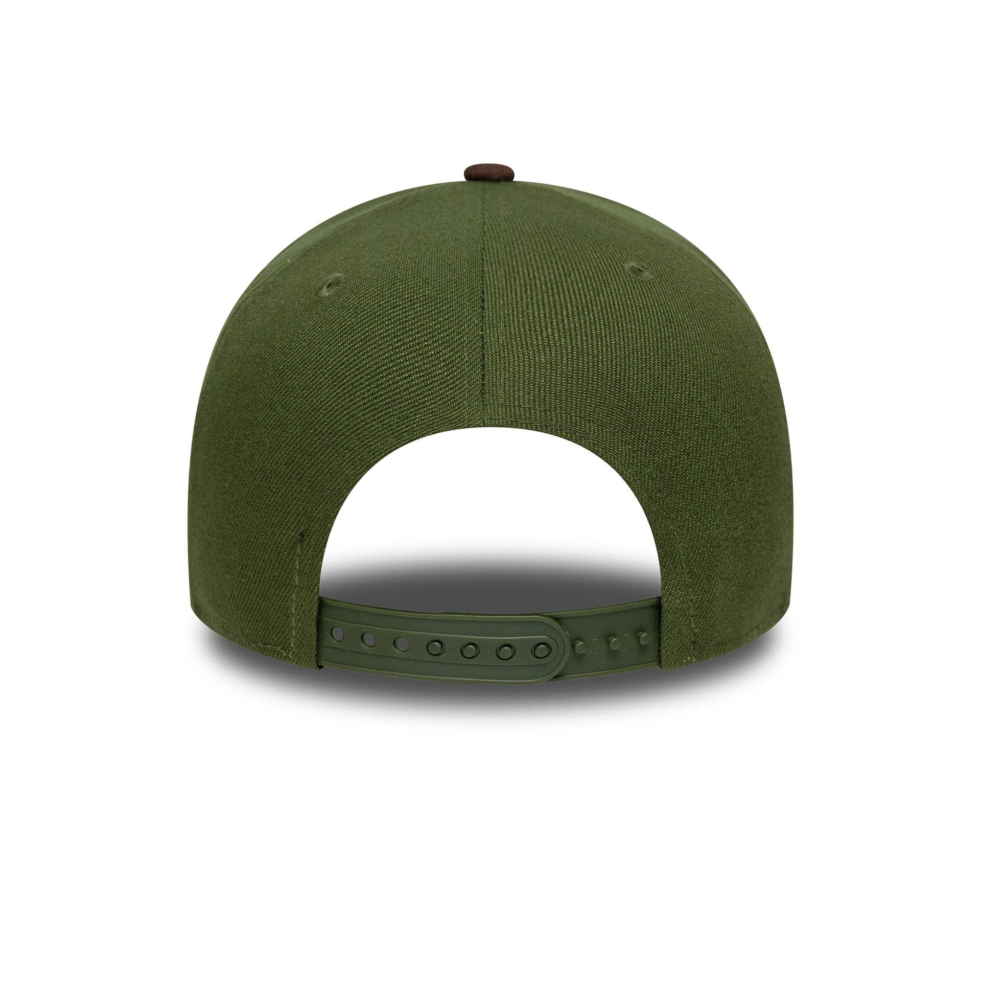 This is a LA Dodgers MLB Suede Visor Dark Green 9FORTY E-Frame Adjustable Cap 4