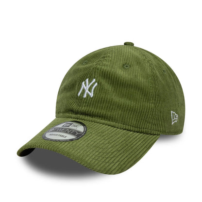 This is a New York Yankees MLB Cord Dark Green 9TWENTY Adjustable Cap 1