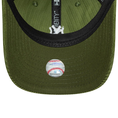 This is a New York Yankees MLB Cord Dark Green 9TWENTY Adjustable Cap 5