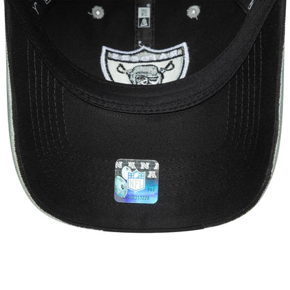 This is a Las Vegas Raiders NFL Black 9TWENTY Adjustable Cap 5