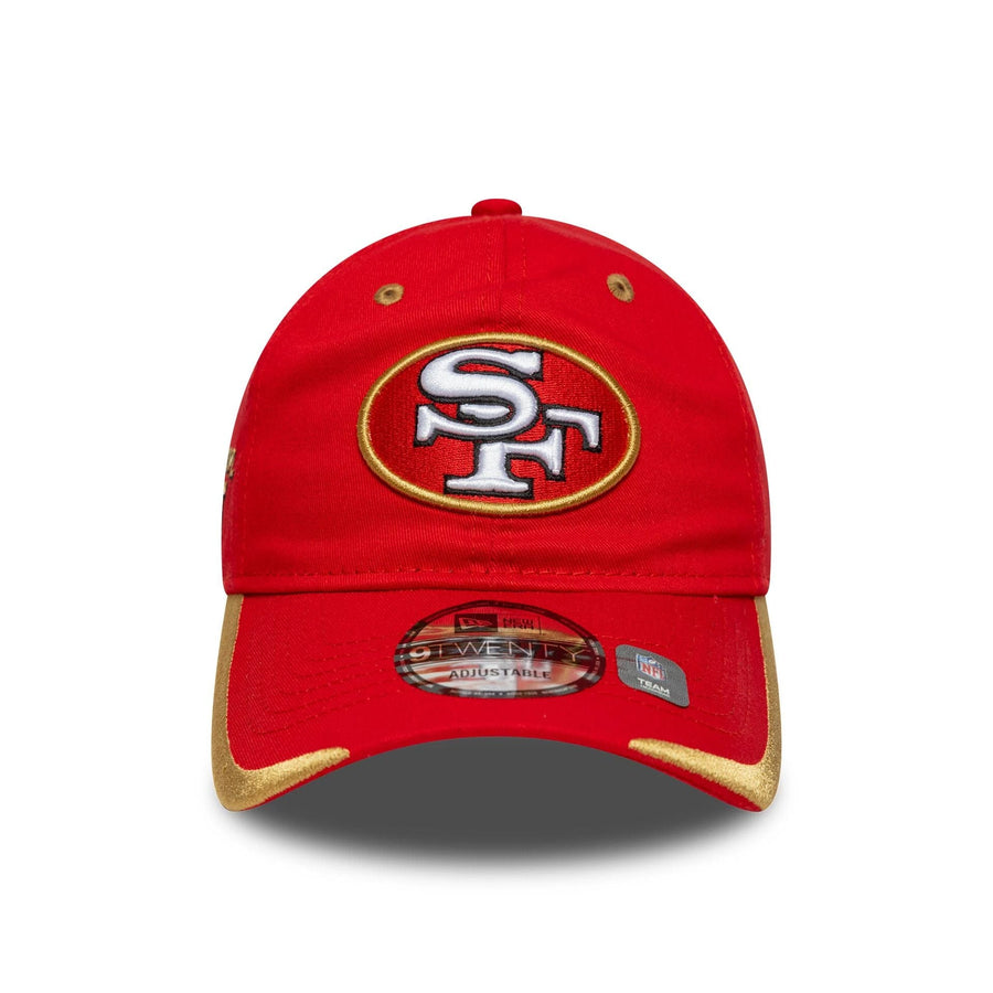 This is a San Francisco 49ers NFL Red 9TWENTY Adjustable Cap 2