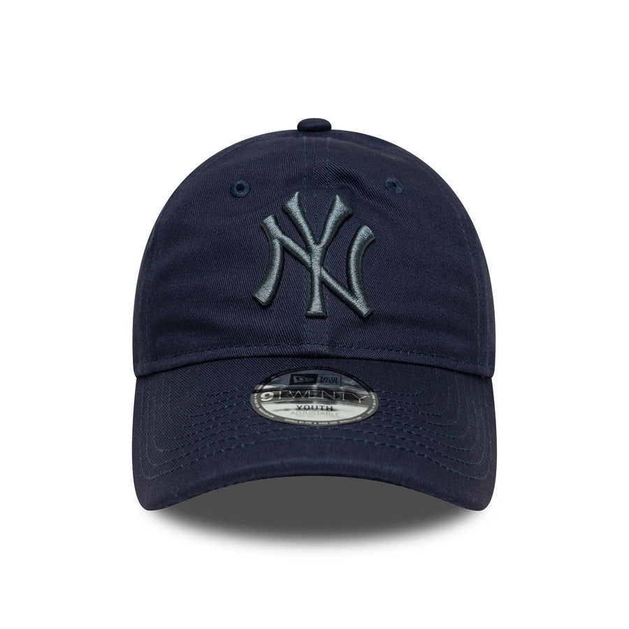 This is a New York Yankees Youth MLB League Essential Navy 9TWENTY Adjustable Cap 2