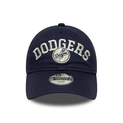 This is a LA Dodgers Youth MLB College Navy 9TWENTY Adjustable Cap 2