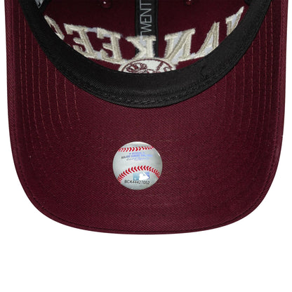 This is a New York Yankees Youth MLB College Dark Red 9TWENTY Adjustable Cap 5