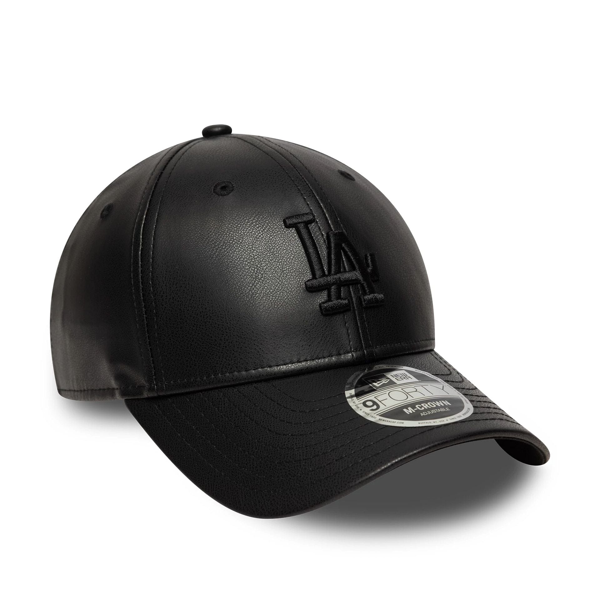 This is a LA Dodgers MLB PU Black 9FORTY M-Crown Adjustable Cap 3