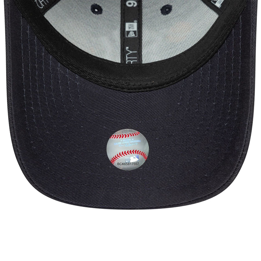 This is a New York Yankees Child MLB Space Icon Navy 9FORTY Adjustable Cap 5