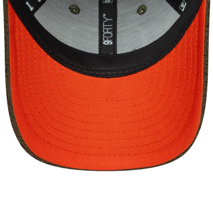 This is a  Child New Era Outdoor Green 9FORTY Adjustable Cap 5