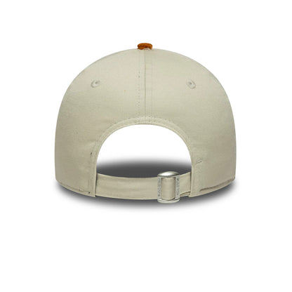 This is a  Child New Era Outdoor Cream 9FORTY Adjustable Cap 5