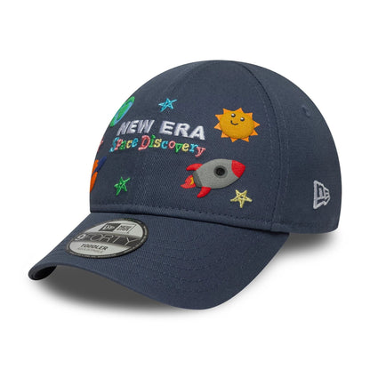 This is a  Toddler New Era Space Icon Dark Blue 9FORTY Adjustable Cap 1