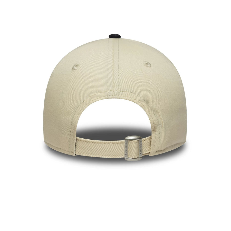 This is a  Child New Era Baseball Mascot Cream 9TWENTY Adjustable Cap 4