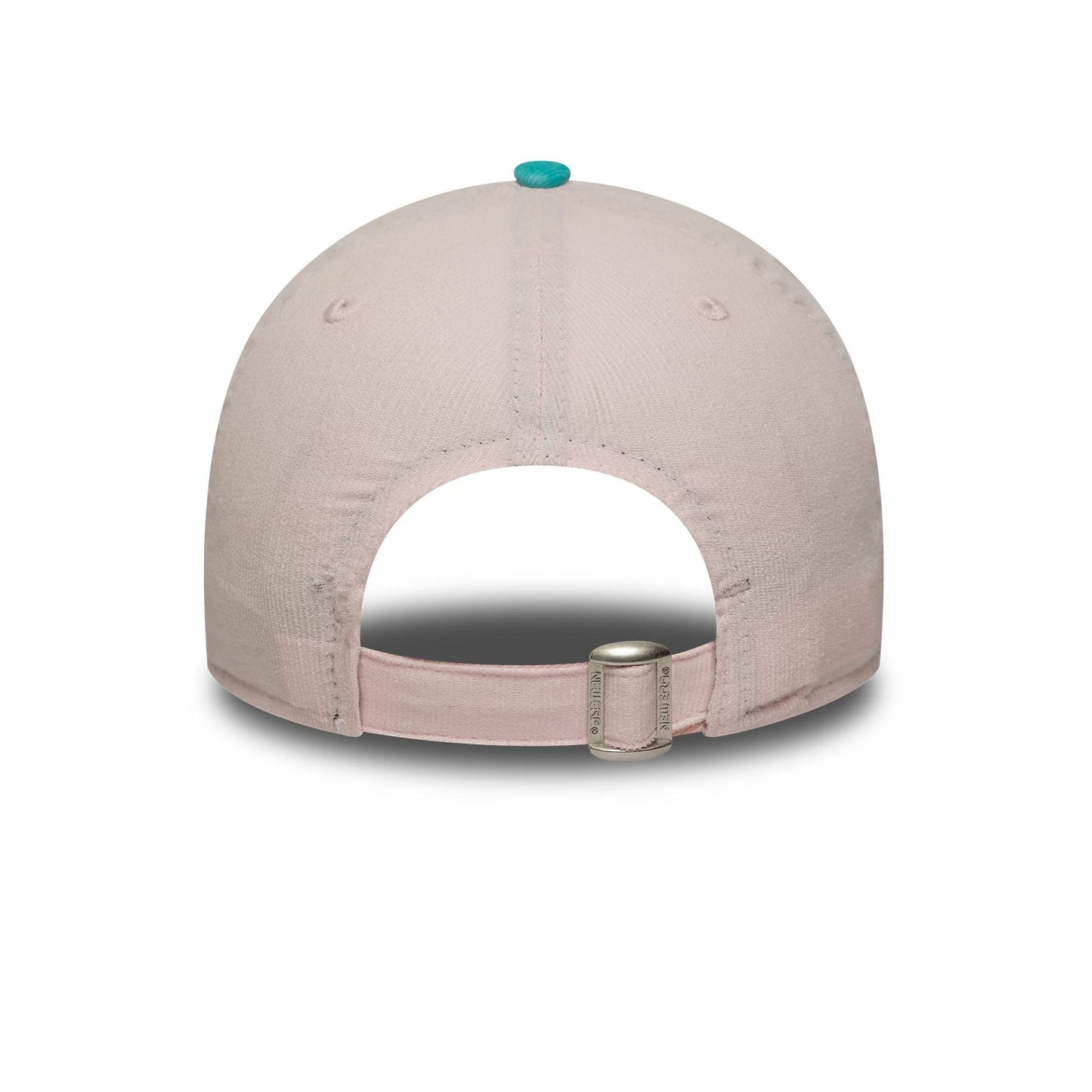 This is a LA Dodgers Youth MLB Cord Pastel Pink 9FORTY Adjustable Cap 4