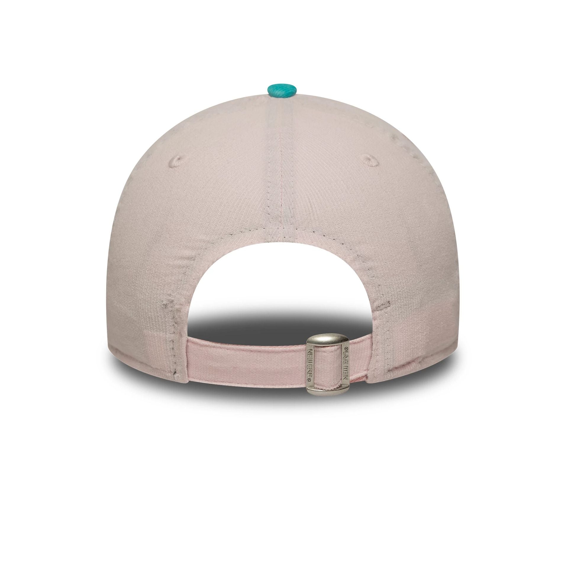 This is a LA Dodgers Youth MLB Cord Pastel Pink 9FORTY Adjustable Cap 4
