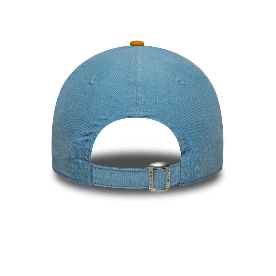 This is a New York Yankees Youth MLB Cord Pastel Blue 9FORTY Adjustable Cap 4