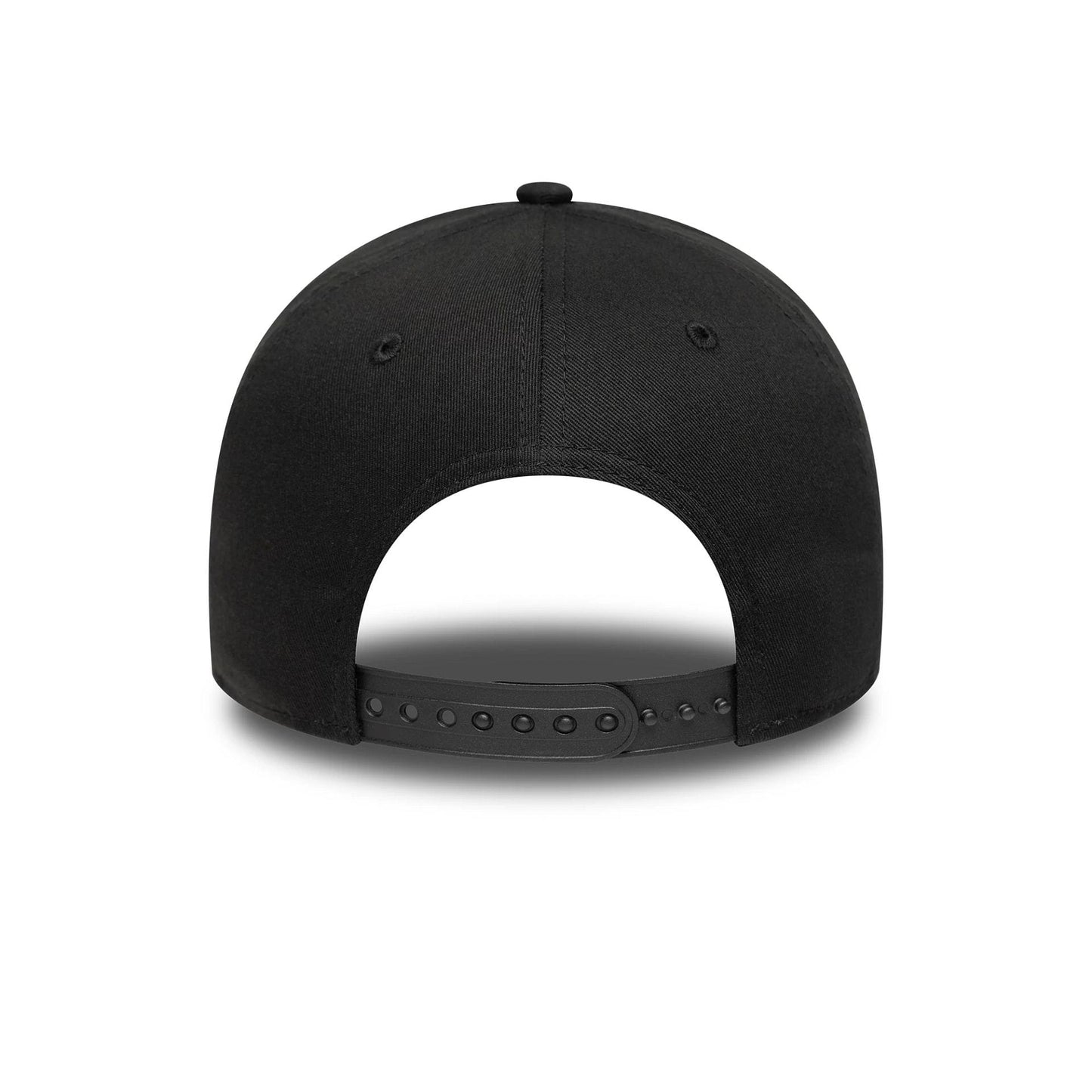 This is a New York Yankees MLB Team Outline Black 9FORTY E-Frame Adjustable Cap 4