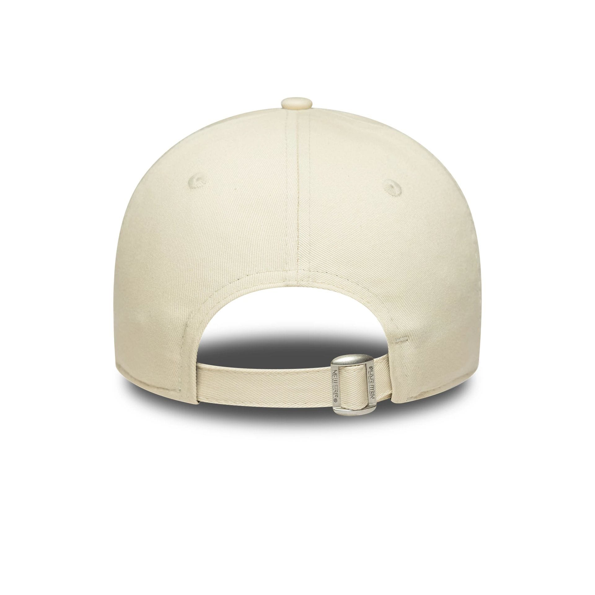 This is a LA Dodgers Womens MLB Metallic Logo Cream 9FORTY Adjustable Cap 4