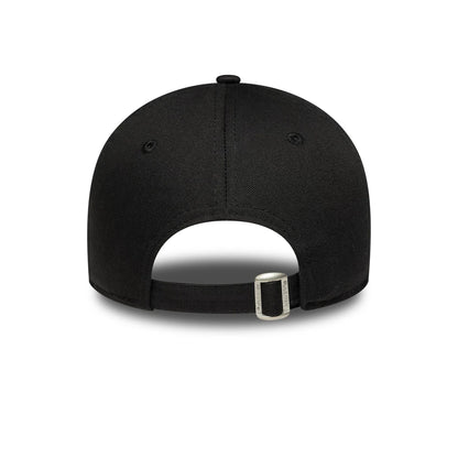 This is a LA Dodgers Womens MLB League Essential Black 9FORTY Adjustable Cap 4
