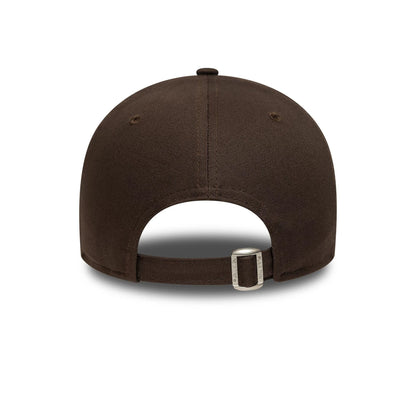 This is a LA Dodgers MLB Team Outline Dark Brown 9FORTY Adjustable Cap 4