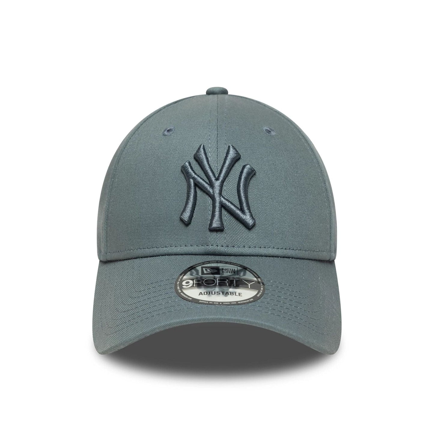 This is a New York Yankees MLB League Essential Dark Grey 9FORTY Adjustable Cap 2