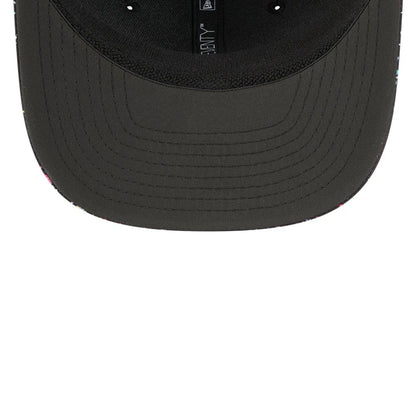 This is a Pittsburgh Steelers NFL Crucial Catch 2025 Black 9SEVENTY Stretch Snap Adjustable Cap 7