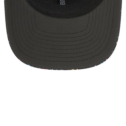 This is a Indianapolis Colts NFL Crucial Catch 2025 Black 9SEVENTY Stretch Snap Adjustable Cap 7