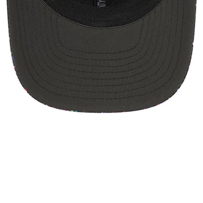 This is a Cleveland Browns NFL Crucial Catch 2025 Black 9SEVENTY Stretch Snap Adjustable Cap 7