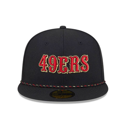 This is a San Francisco 49ers NFL Rivalry 2025 Red 59FIFTY Fitted Cap 4