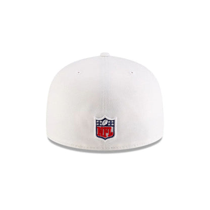 This is a Buffalo Bills NFL Rivalry 2025 White 59FIFTY Fitted Cap 7