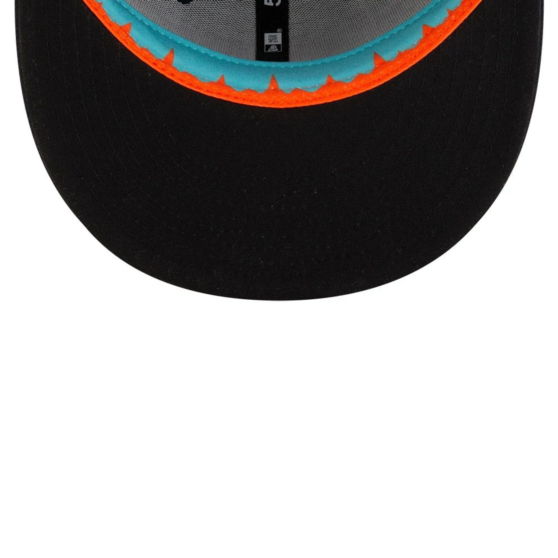 This is a Miami Dolphins NFL Rivalry 2025 Navy 59FIFTY Fitted Cap 2